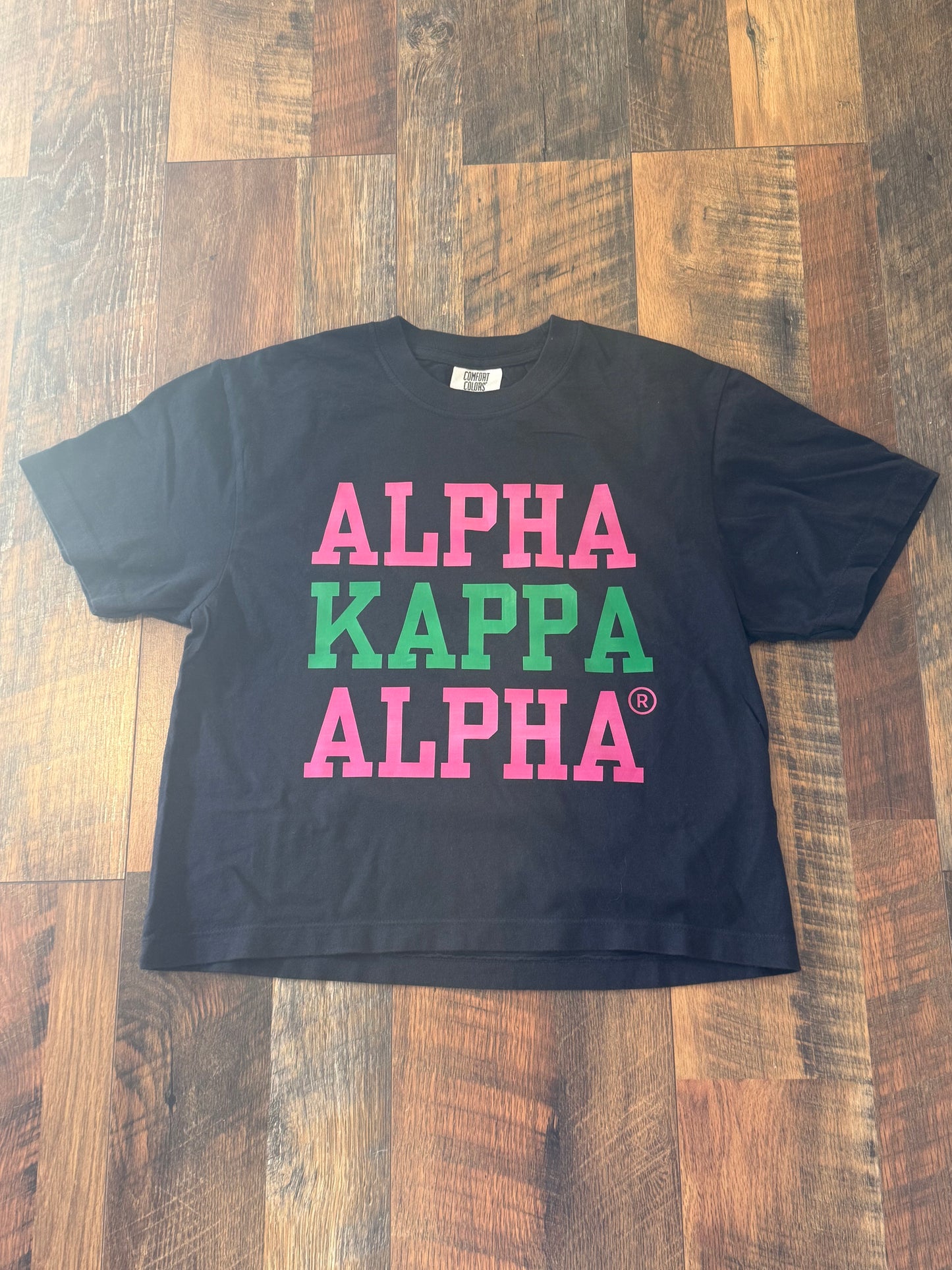 Alpha Kappa Alpha crop tops