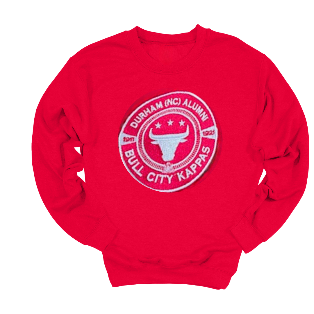 Embroidered Large Logo Crewneck