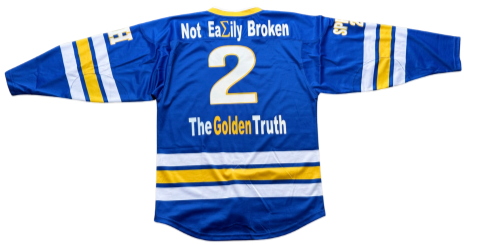 LuxePoodle "Pretty Poodle" Sigma Gamma Rho Hockey Jerseys (Fully Embroidered)