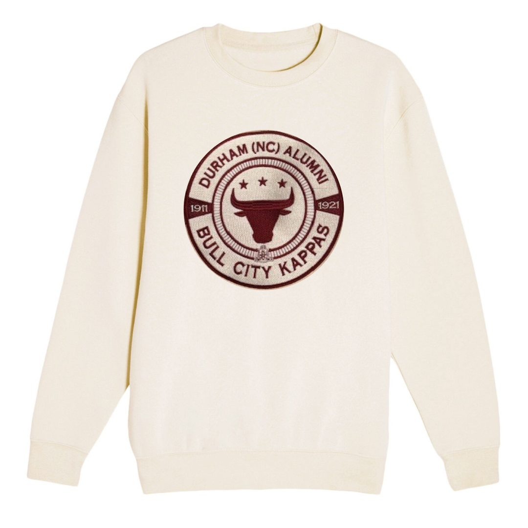 Embroidered Large Logo Crewneck