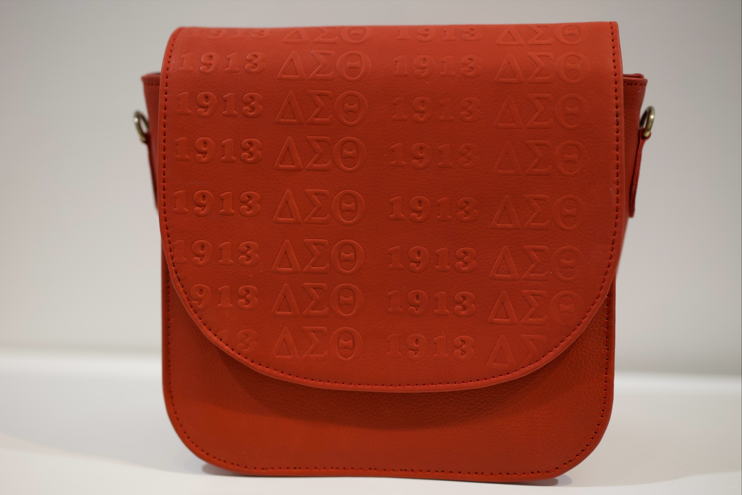 Delta Embossed Genuine Leather Purse- Limited Series