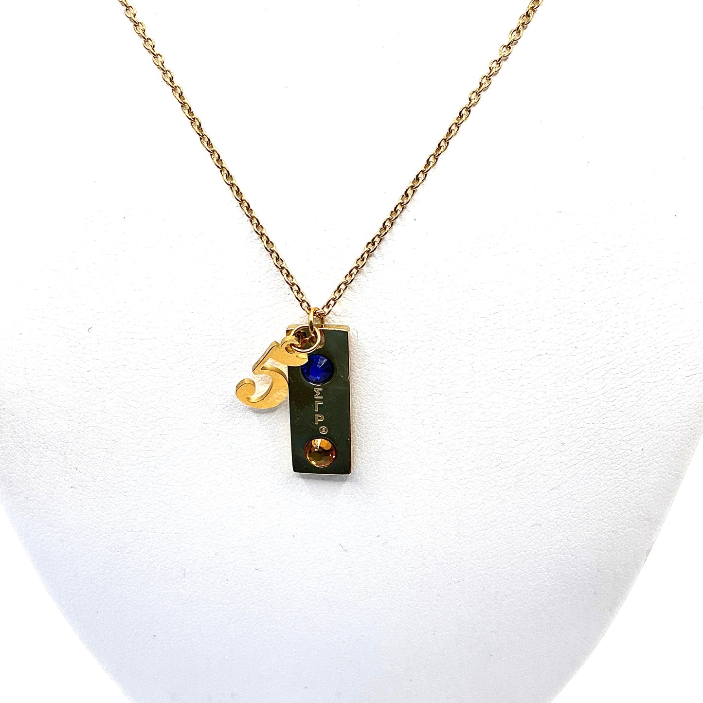 Sigma Gamma Rho Line Number Necklace
