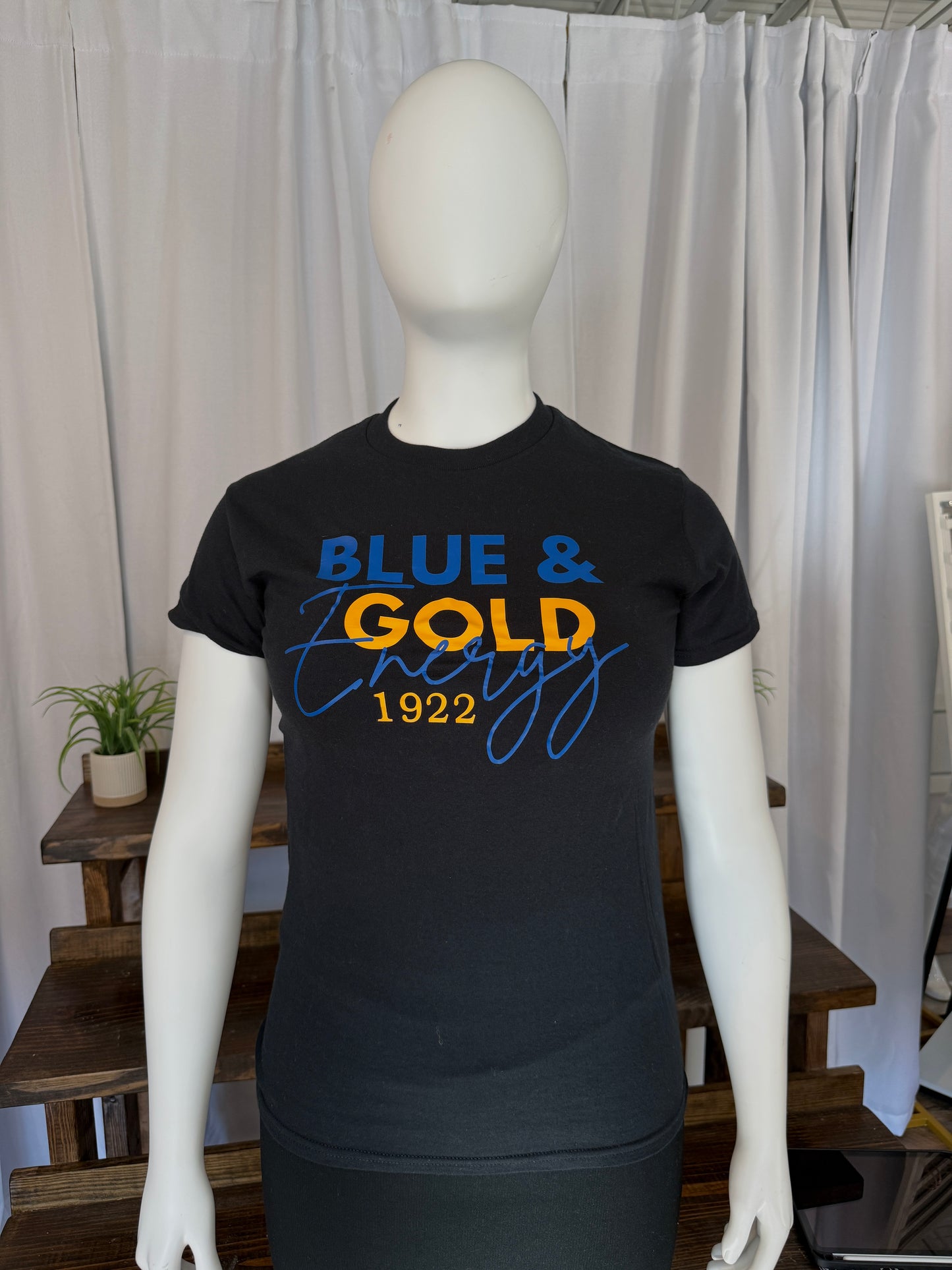 SGRho "Blue and Gold Energy" Tee