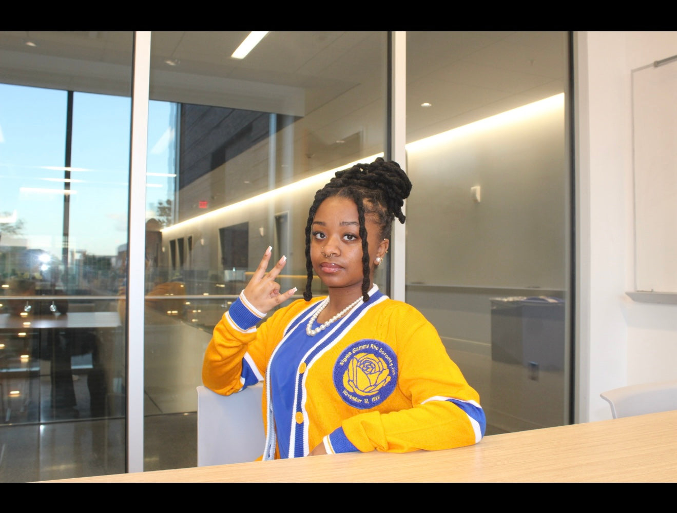 Sigma Gamma Rho  'Baddest In The Land' Cardigan