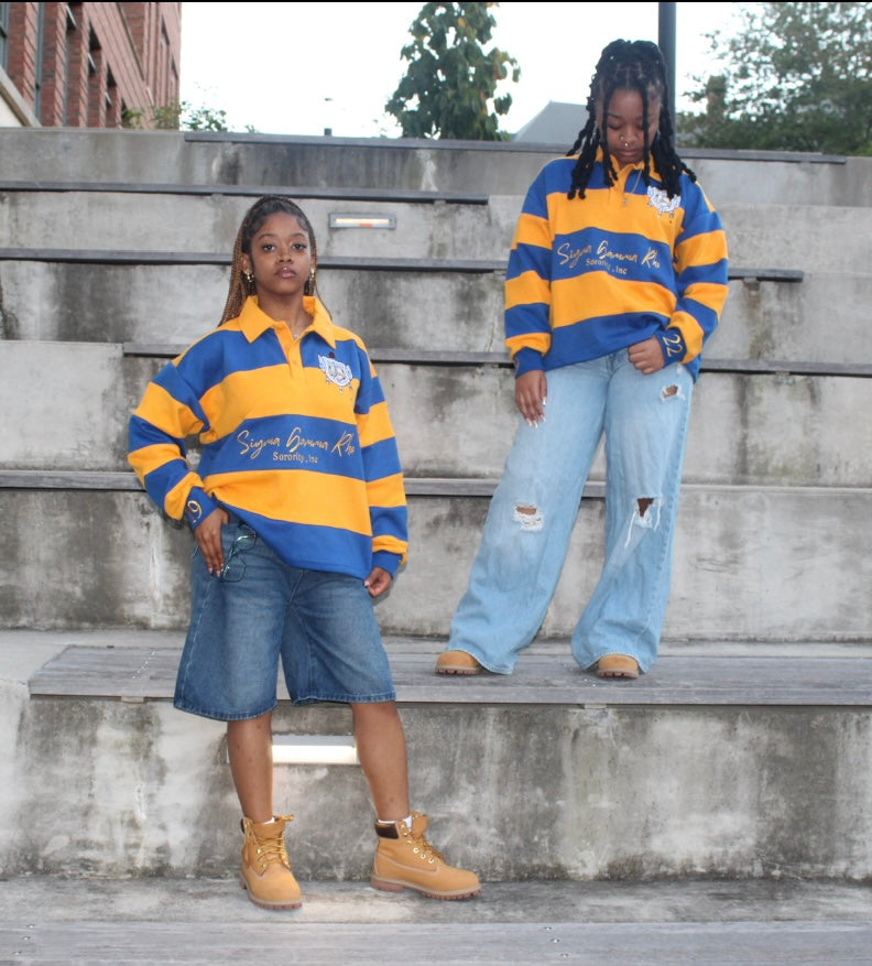 PreOrders "Last Created, Best Designed" Rugby Polo Sweatshirt- Shipping Nov 3