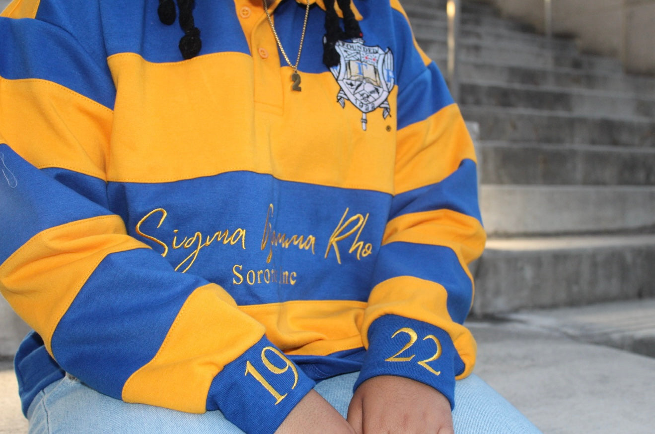 PreOrders "Last Created, Best Designed" Rugby Polo Sweatshirt- Shipping Nov 3