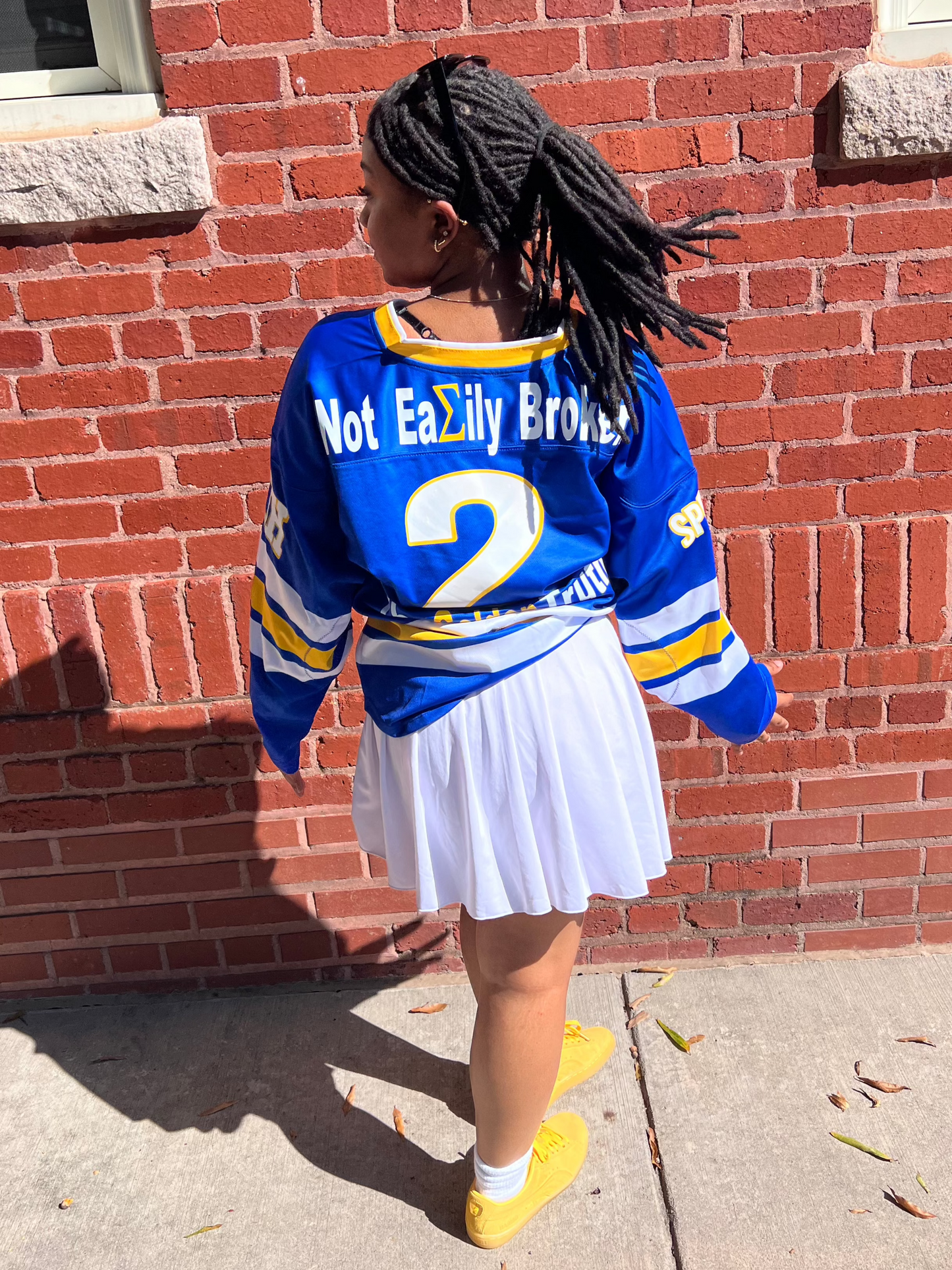 LuxePoodle "Pretty Poodle" Sigma Gamma Rho Hockey Jerseys (Fully Embroidered)