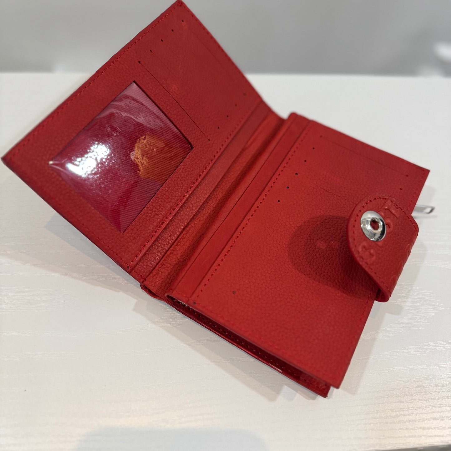 Delta Embossed Genuine Leather Wallet