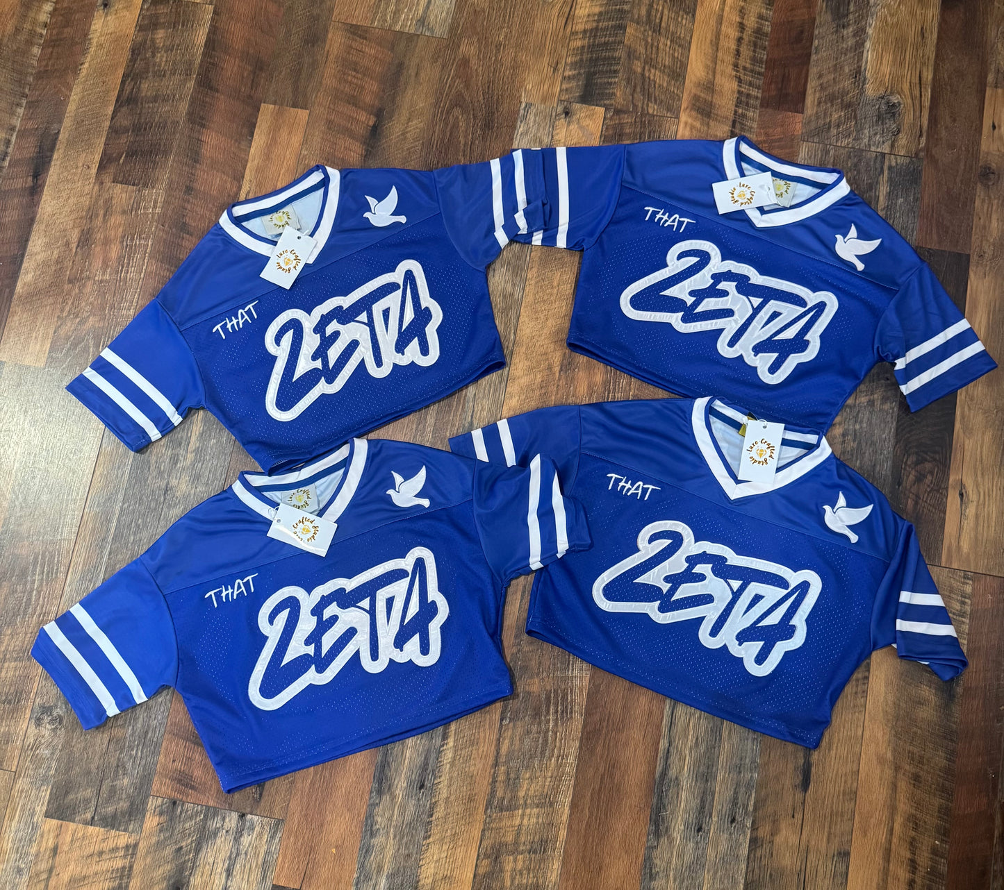That ZETA- Zeta Phi Beta Cropped Jersey (Copy)