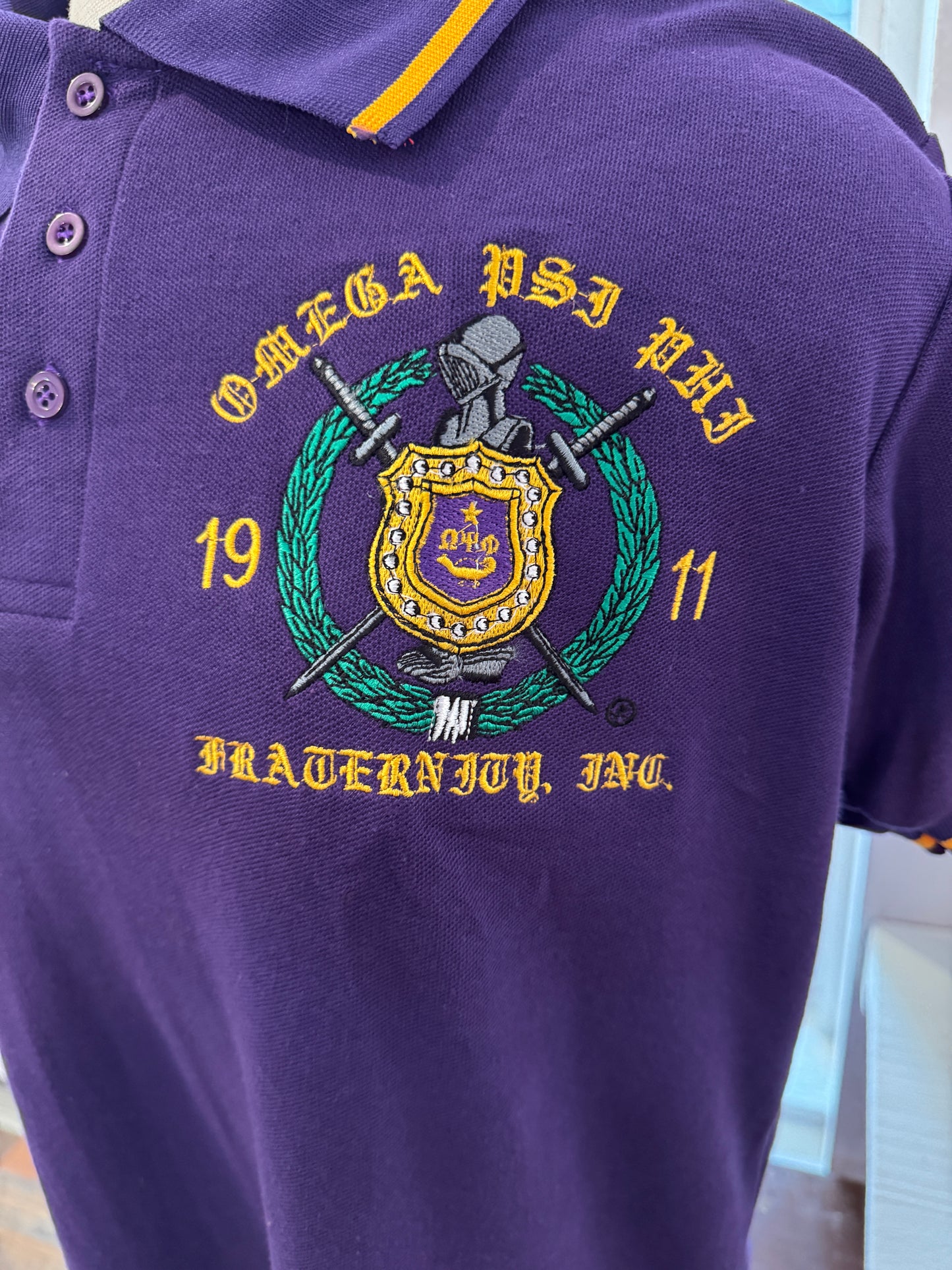 Luxe Exclusive Omega Psi Phi Polo