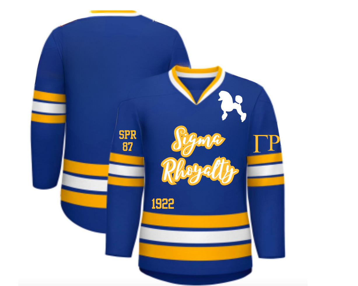 "Sigma Rhoyalty" Hockey Jersey