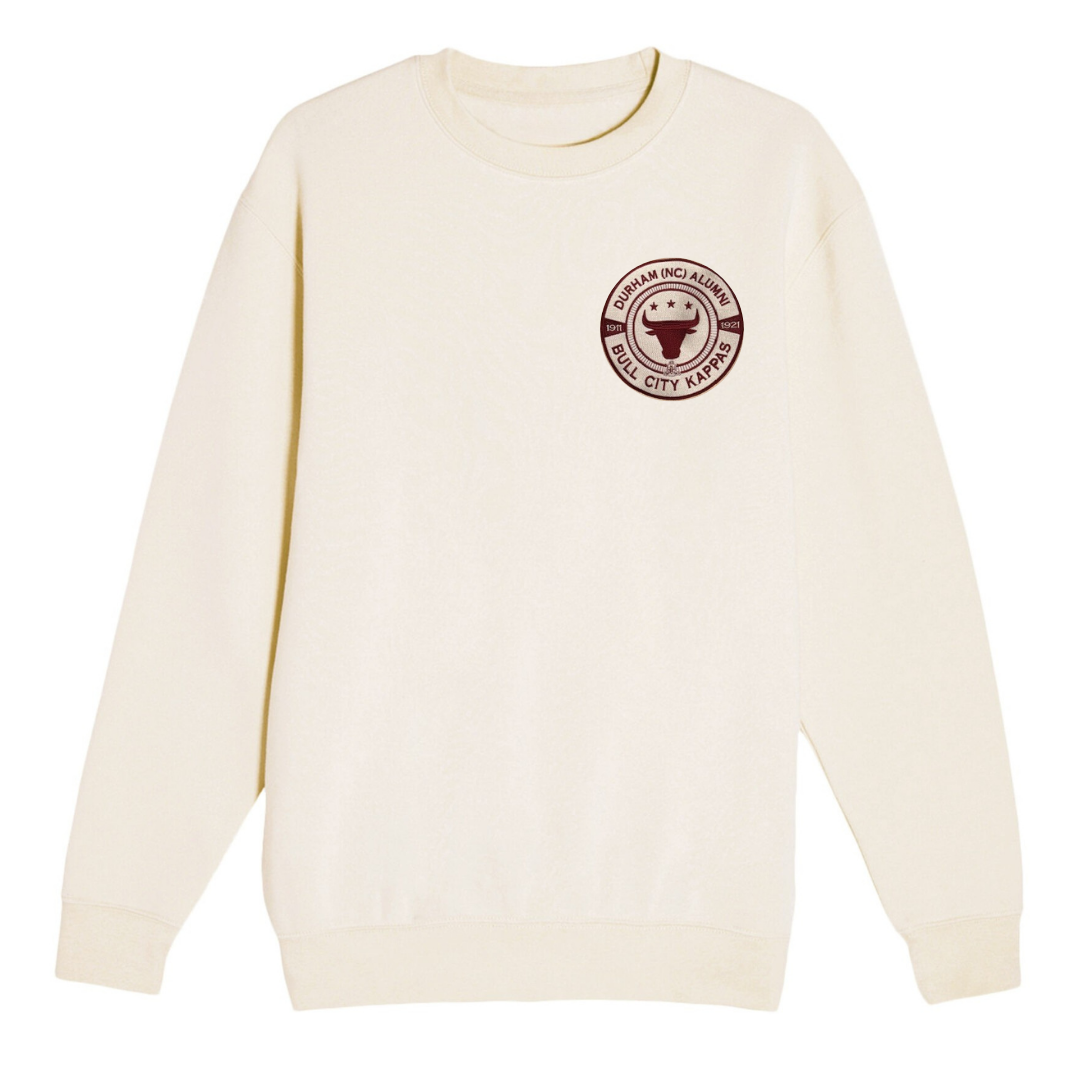 Embroidered Small Logo Design Crewneck