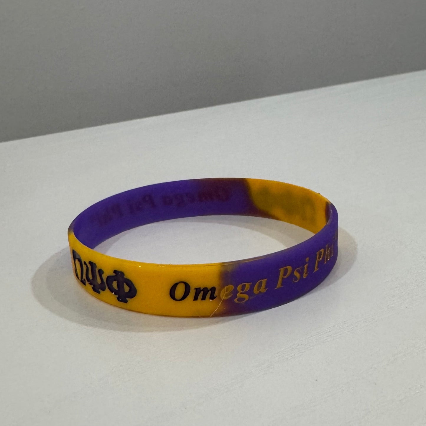 ΩΨΦ Silicone Bracelet