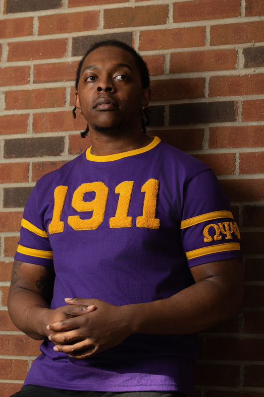1911 Chenille Tee (Omega Psi Phi)
