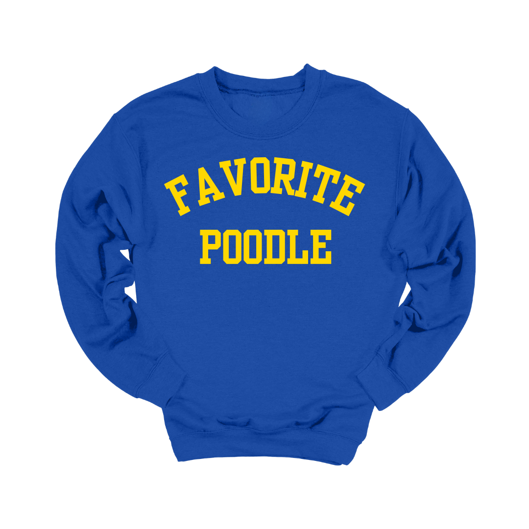 Favorite Poodle Crewneck