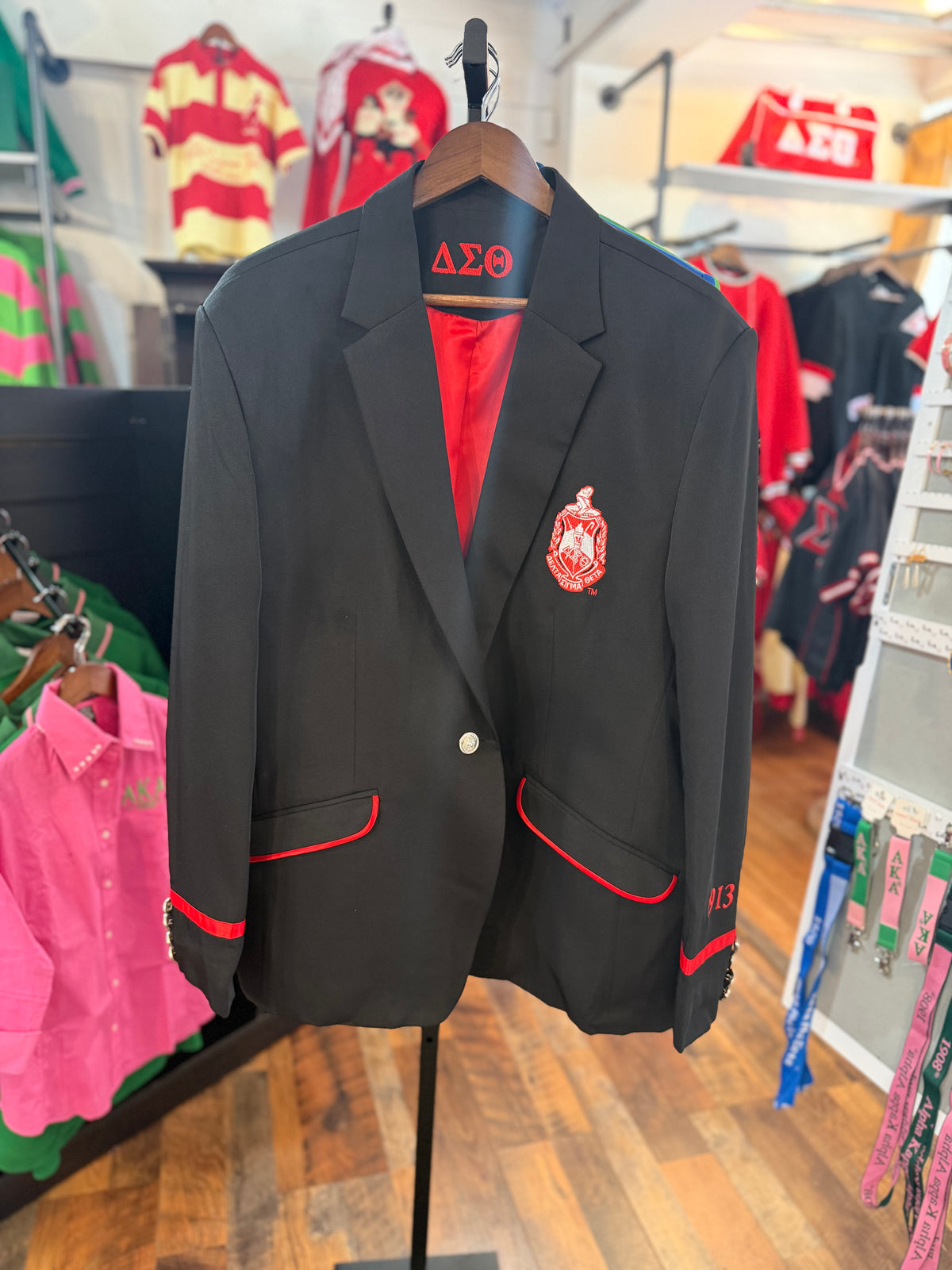 PRE-ORDER   Delta Sigma Theta Black "Nova" Blazer - (September 15-September 23)