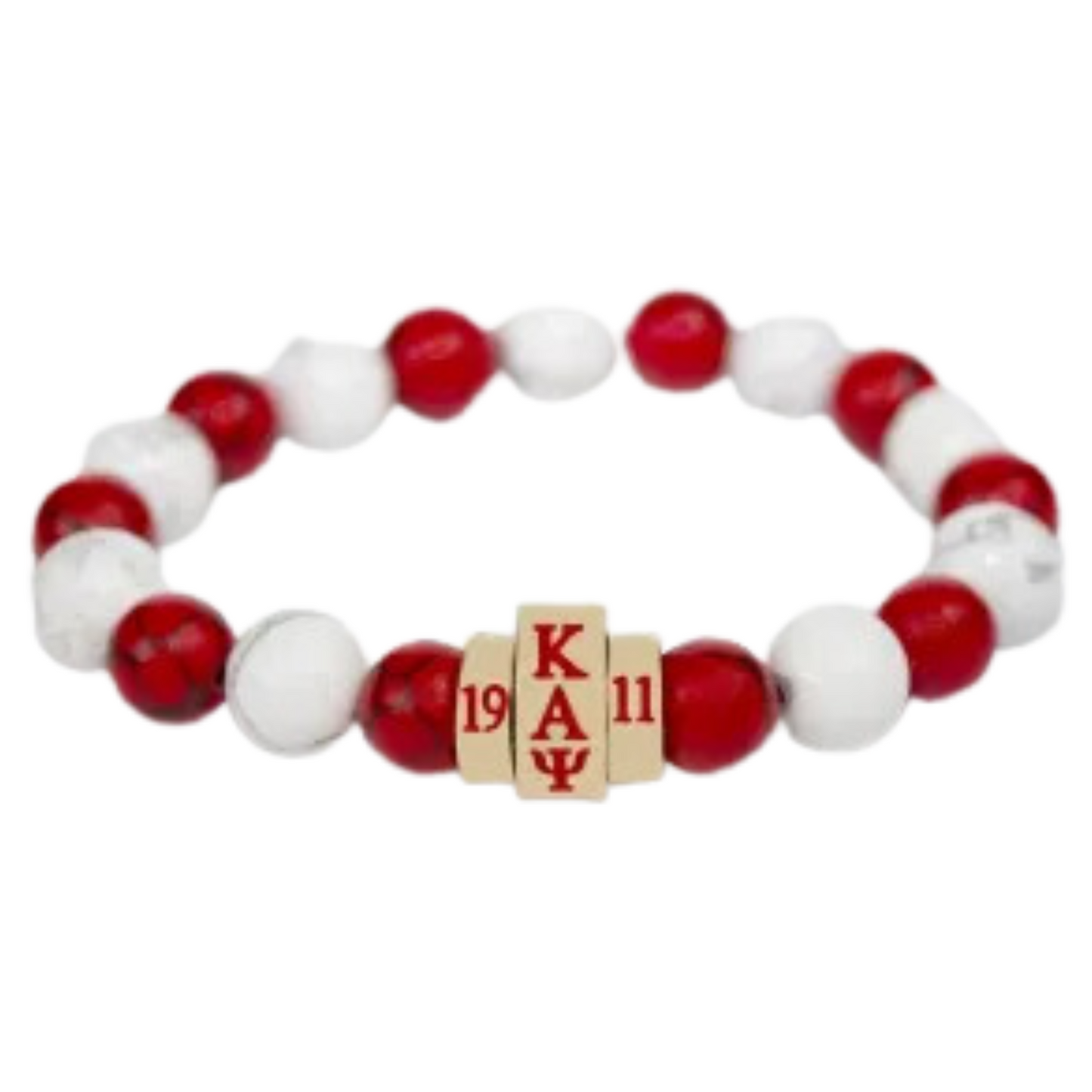 Kappa Natural Stone Bead Bracelet