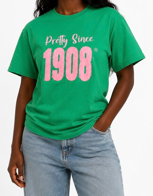 Pretty Since 1908 tee