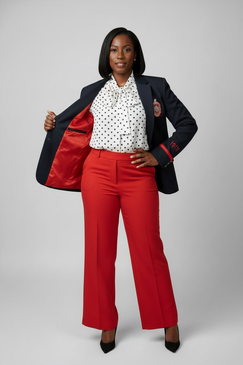 PRE-ORDER   Delta Sigma Theta Black "Nova" Blazer - (September 15-September 23)