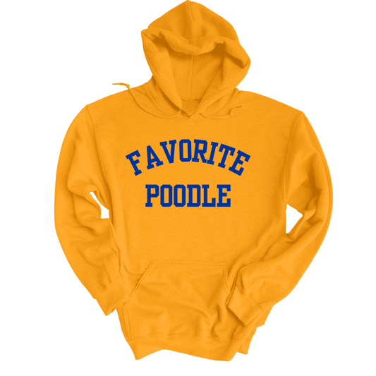 Favorite Poodle Hoodie