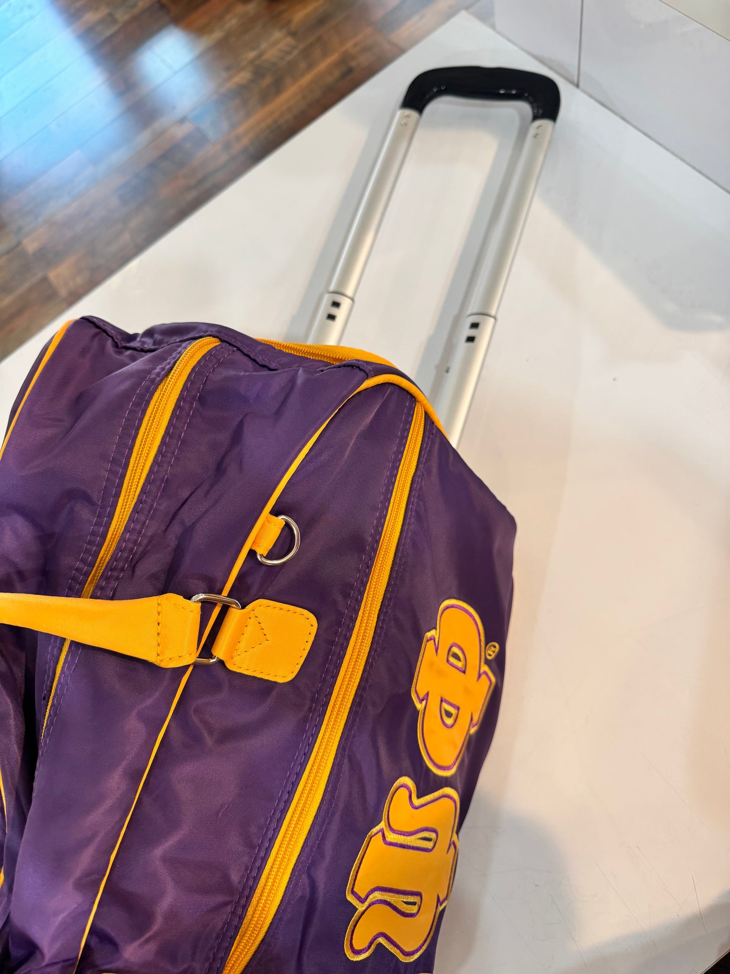 Omega Psi Phi Rolling Trolley Bag