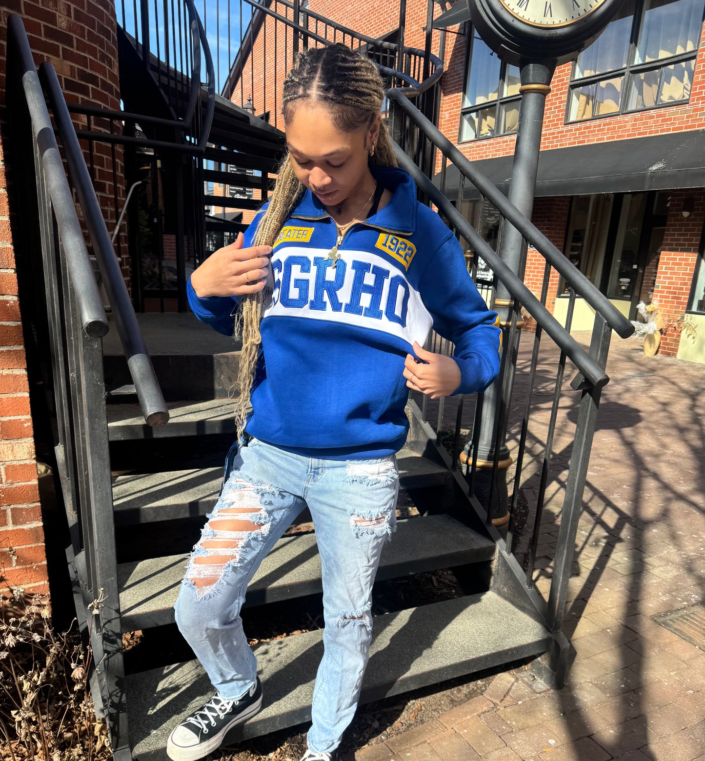 SGRHO Luxe Quarter Zips (Rhoyal)