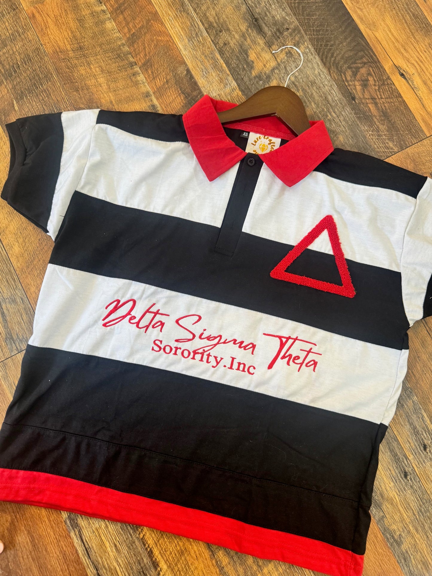Delta Chenille Rugy Polo (Black)