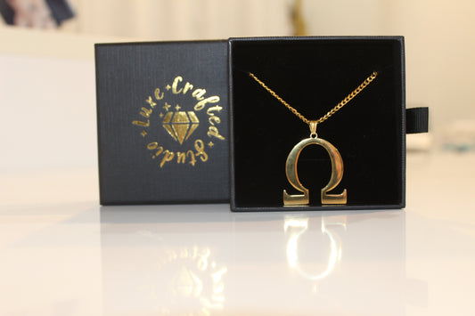 Omega Psi Phi Fraternity, Inc. "Omega" necklace