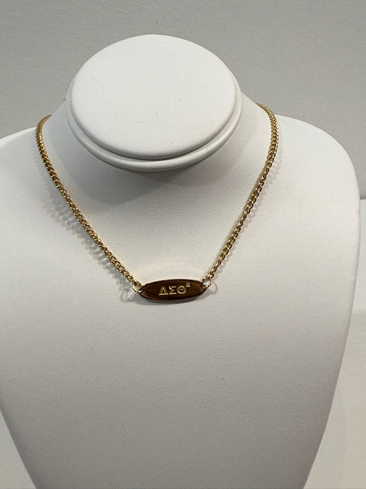 Delta Sigma Theta Necklace