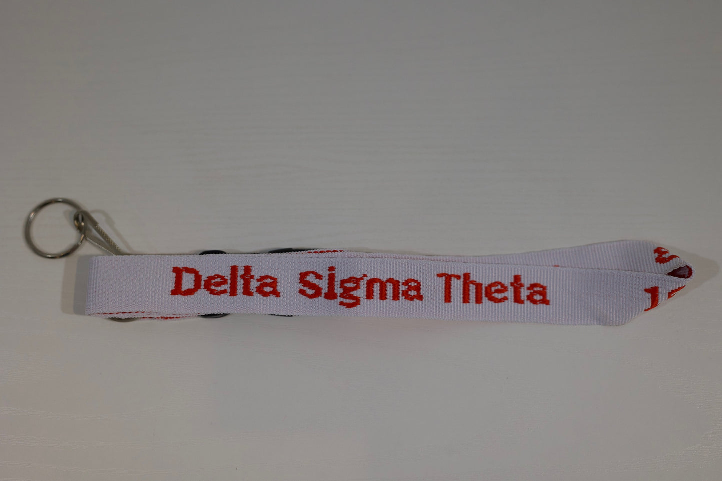 Embroidered Delta Sigma Theta  lanyard