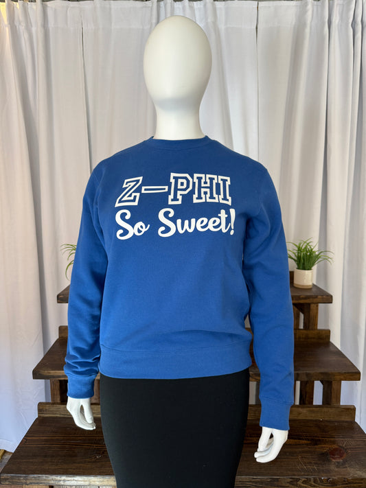 Z-PHI "So Sweet!" Crewneck