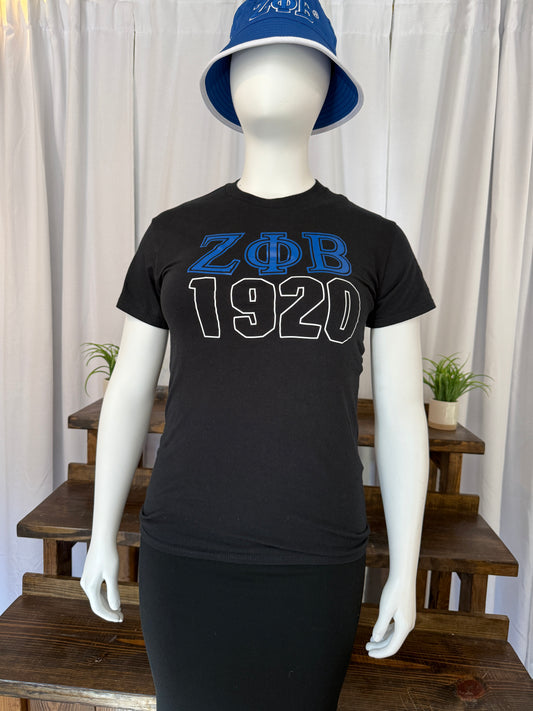 Zeta Phi Beta "1920" Tee