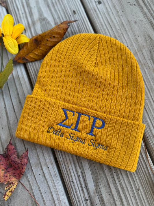 Custom Sigma Gamma Rho Chapter Beanie