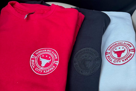 Embroidered Small Logo Design Crewneck