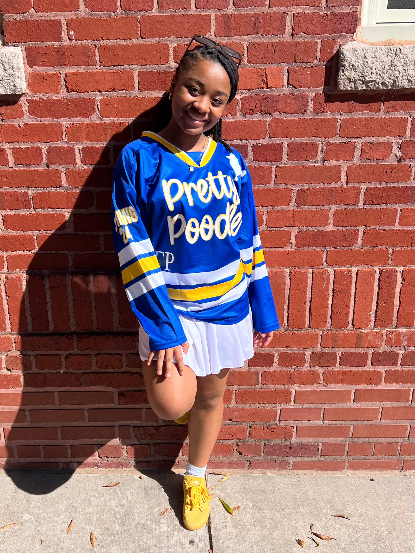 PREORDER LuxePoodle "Pretty Poodle" Sigma Gamma Rho Hockey Jerseys