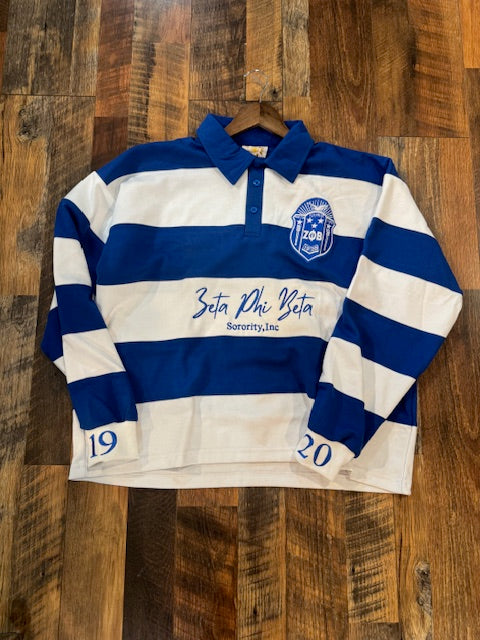 "It Only Took Five" Rugby Polo Sweatshirt