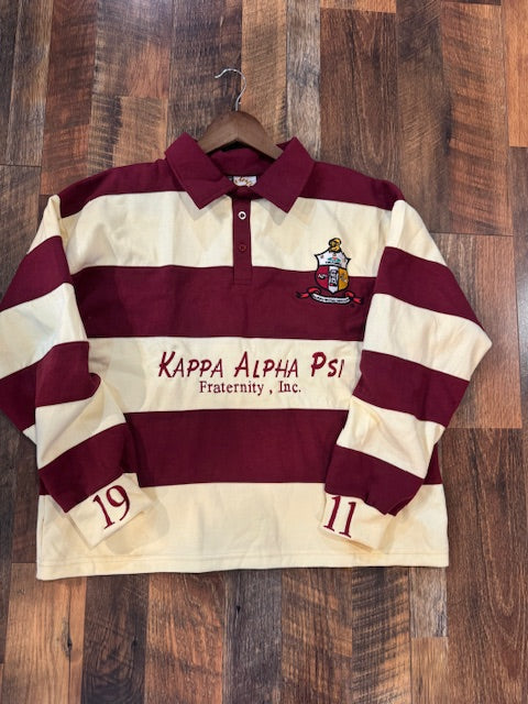 "In Every Field of Human Endeavor" Rugby Polo Sweatshirt