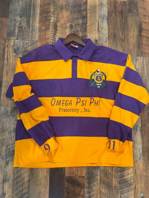 Omega  Rugby Polo Sweatshirt