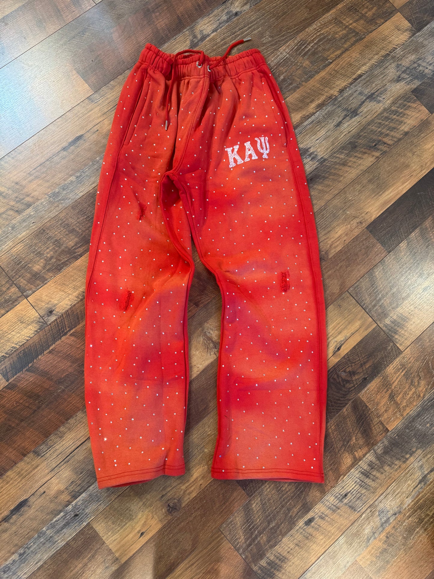 Red Kappa Sweatpants