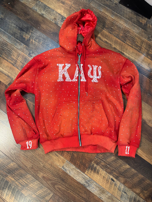 "Pressure Makes Diamonds" Red Hoodie