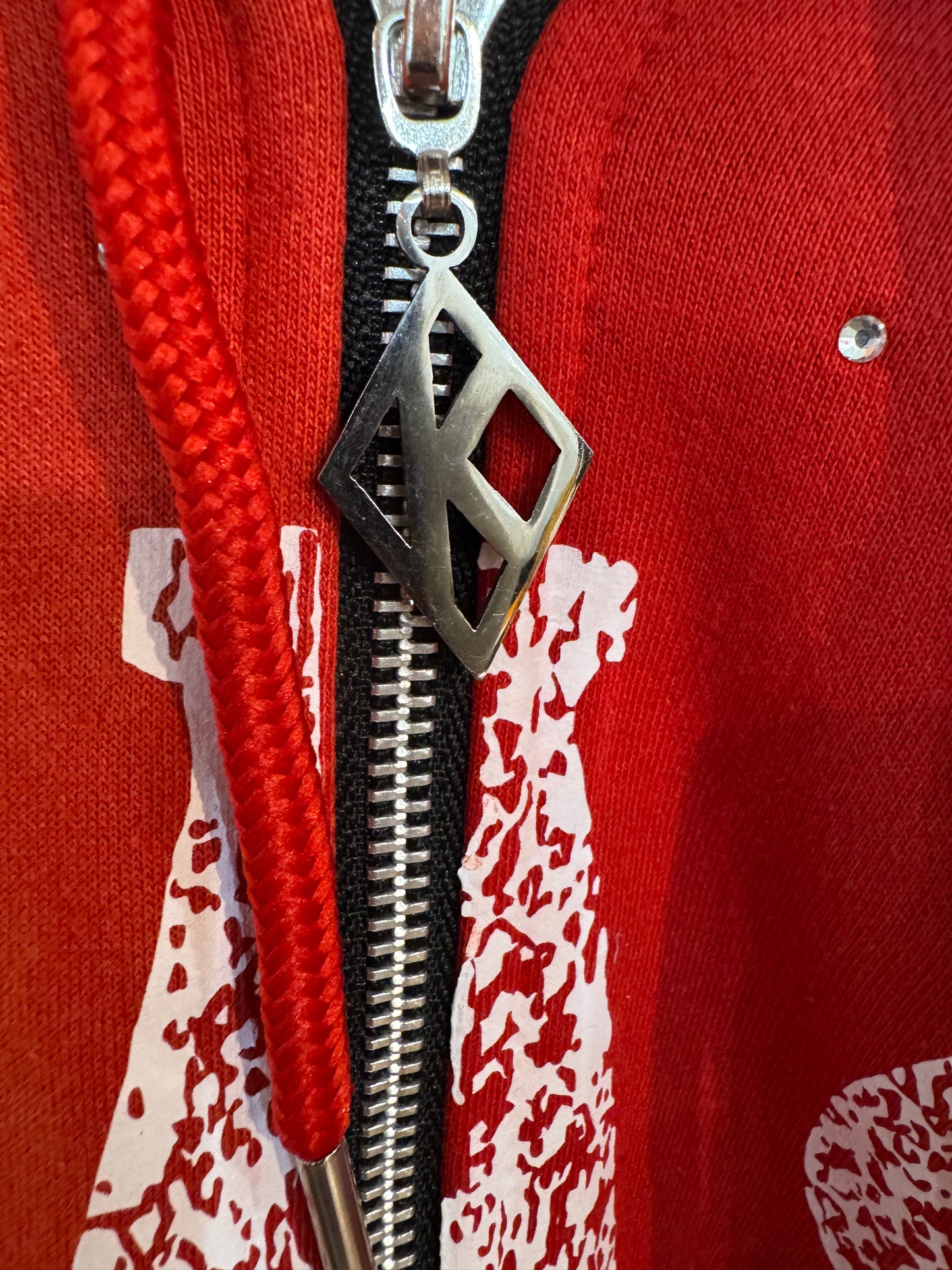 "Pressure Makes Diamonds" Red Hoodie