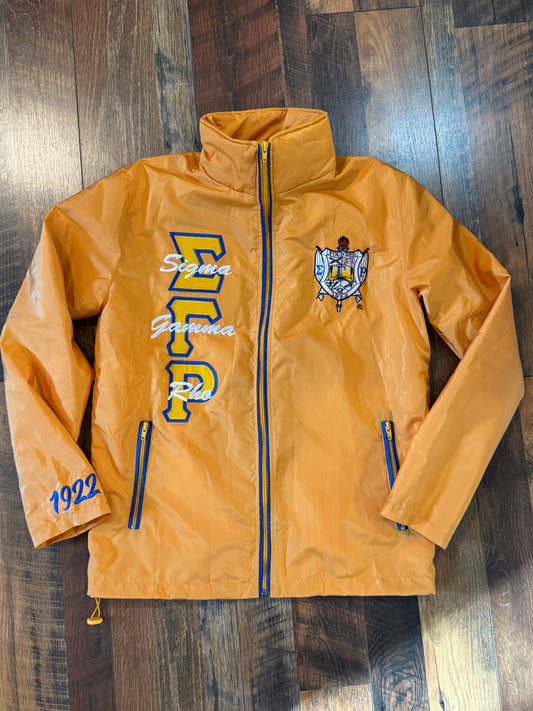 Sigma Gamma Rho Embroidered Windbreaker