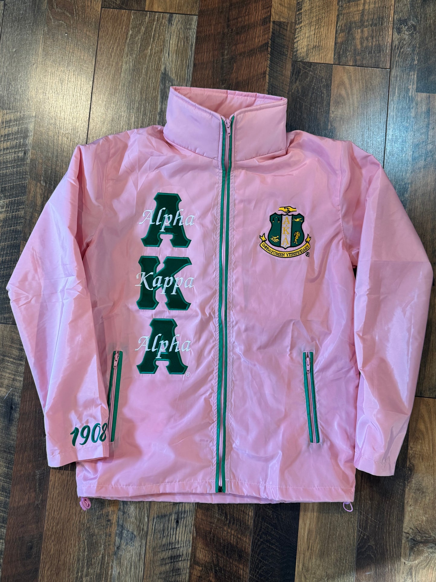 Alpha Kappa Alpha® Embroidered Windbreaker