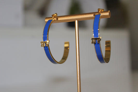 Sigma Gamma Rho Luxe Hoops