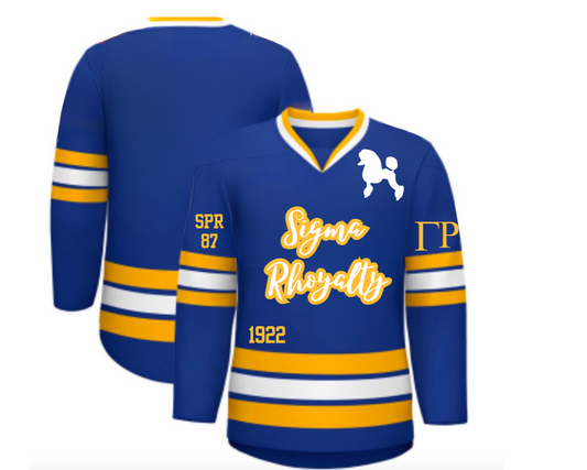 "Sigma Rhoyalty" Hockey Jersey