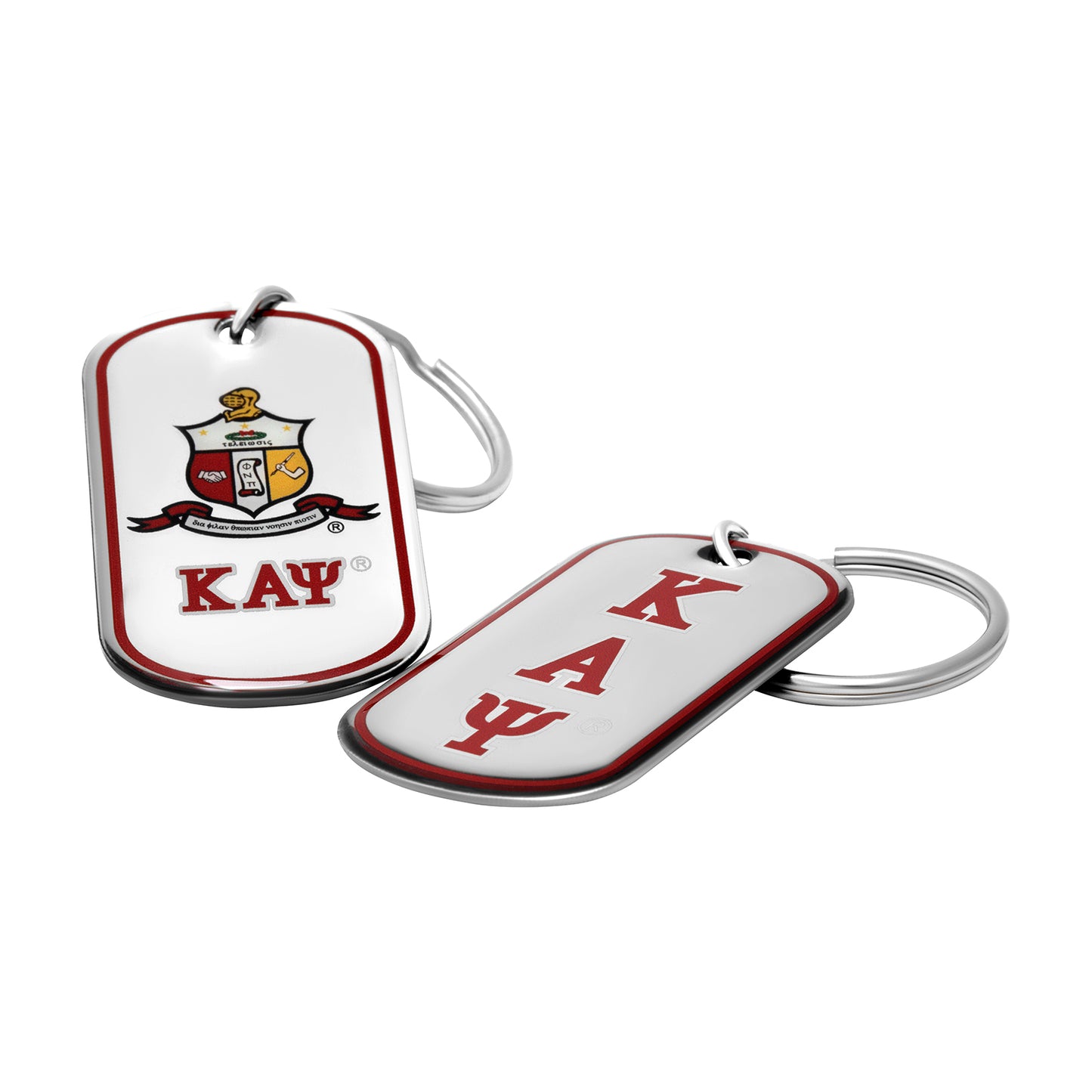 Kappa Dogtag Keychain