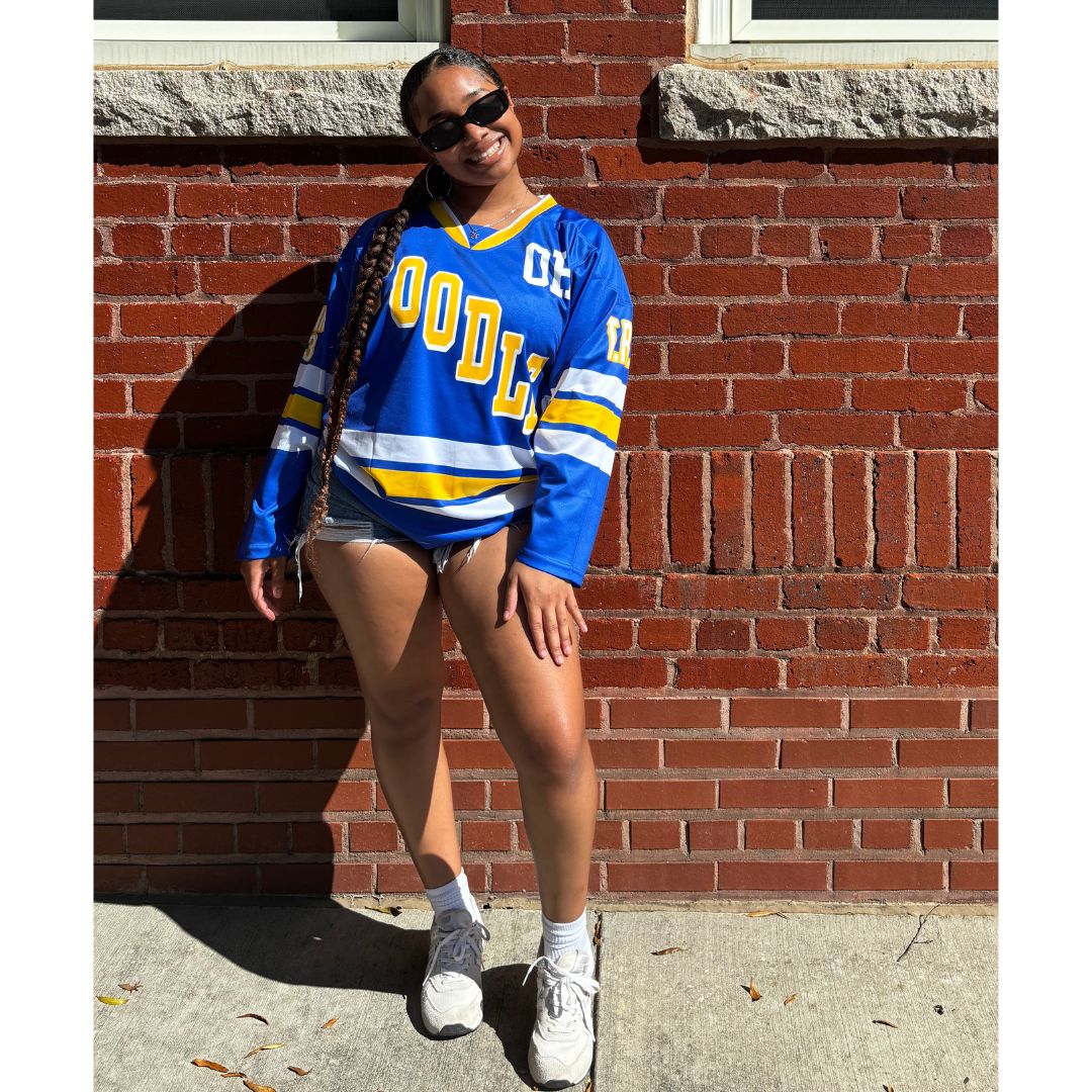 PREORDER- LuxePoodle "Poodle" Sigma Gamma Rho Hockey Jerseys