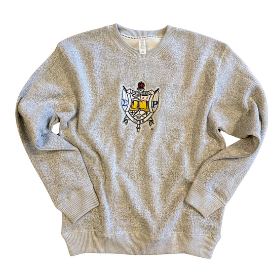 Textured Sigma Gamma Rho Crewneck