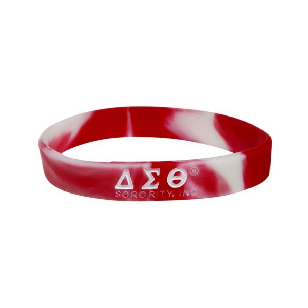 Delta Tie Dye Silicone Bracelet