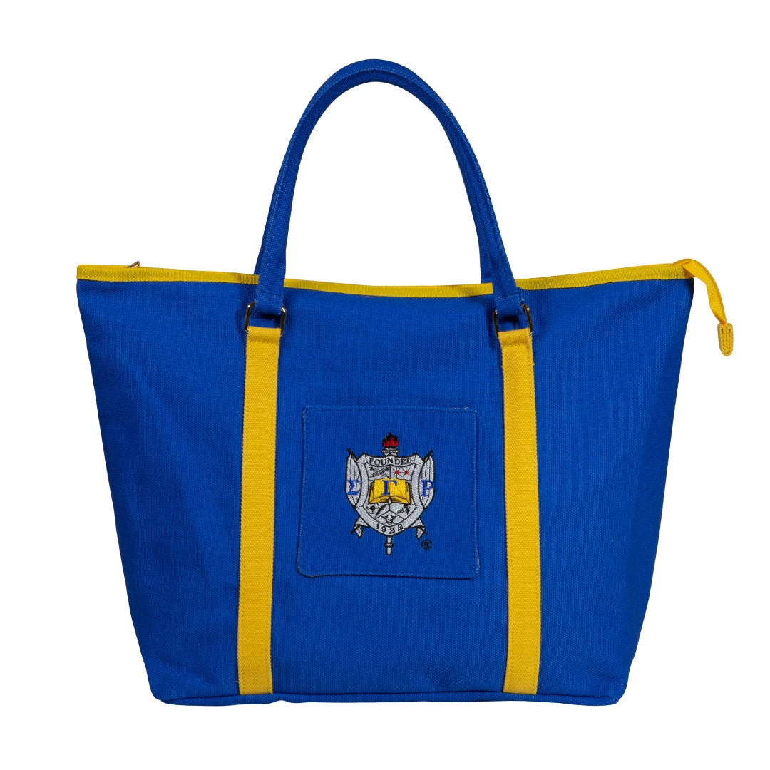 Shield Canvas Tote Bag